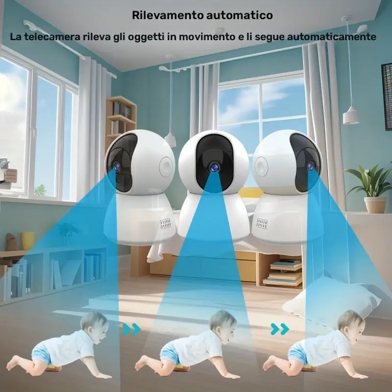 Fotocamera Mini Wifi Tuya Smart 4MP