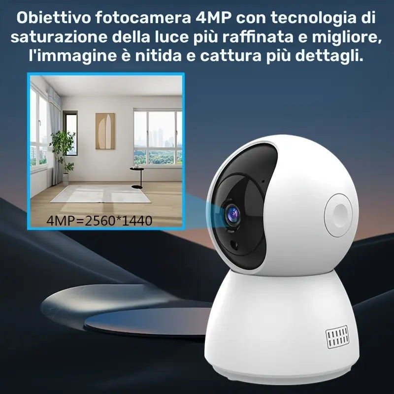 Fotocamera Mini Wifi Tuya Smart 4MP