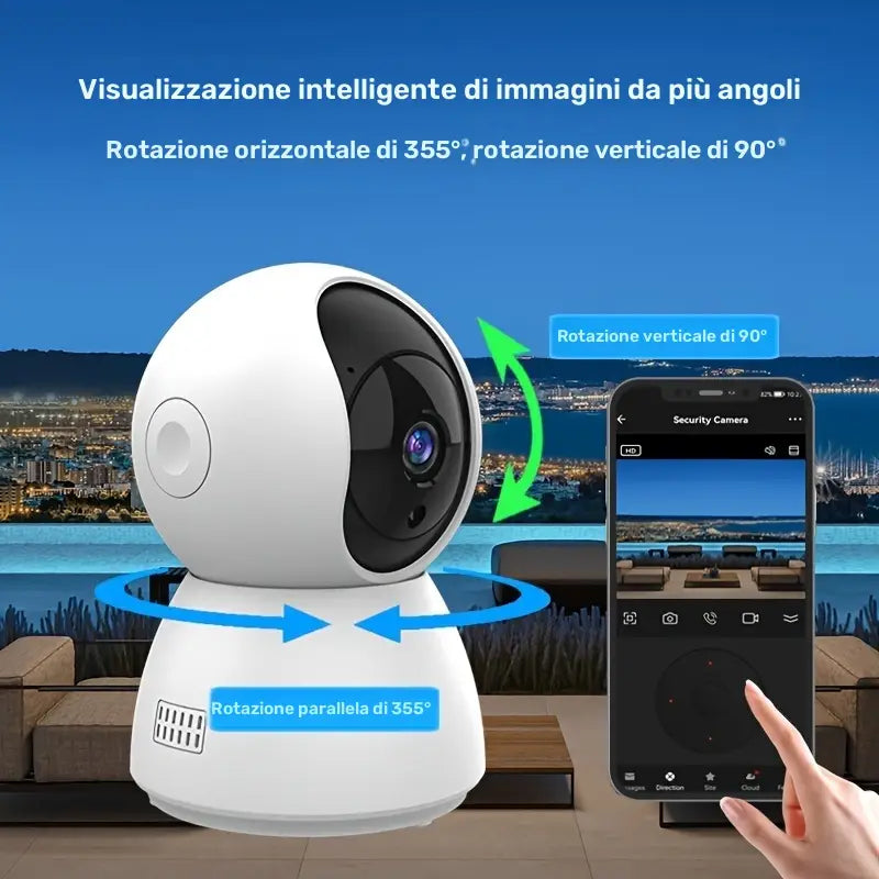 Fotocamera Mini Wifi Tuya Smart 4MP