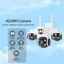 380 Pro 4K PTZ 4G Telecamera di sicurezza