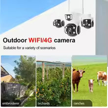 380 Pro 4K PTZ 4G Telecamera di sicurezza