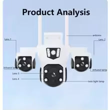 380 Pro 4K PTZ 4G Telecamera di sicurezza