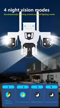 380 Pro 4K PTZ 4G Telecamera di sicurezza