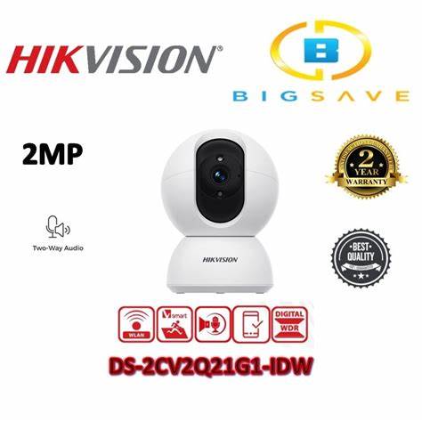 Telecamera 2MP PT Fixed Network Camera Ottica 4mm - IR 10m - Hikvision