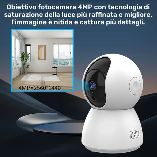 Fotocamera Mini Wifi Tuya Smart 4MP