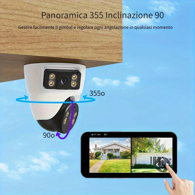 Telecamera ip Dome 8MP