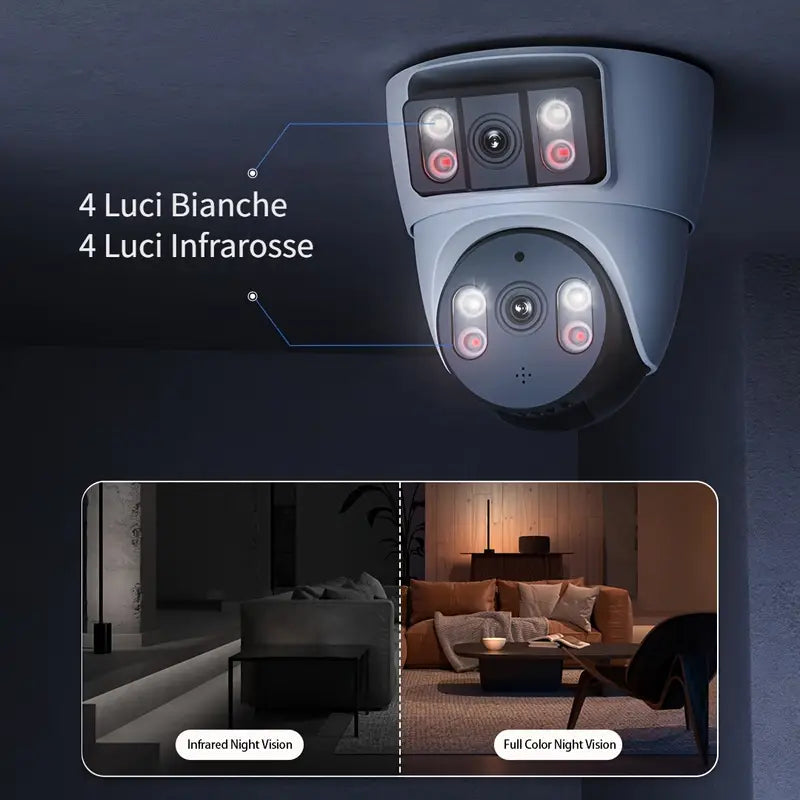 Telecamera ip Dome 8MP