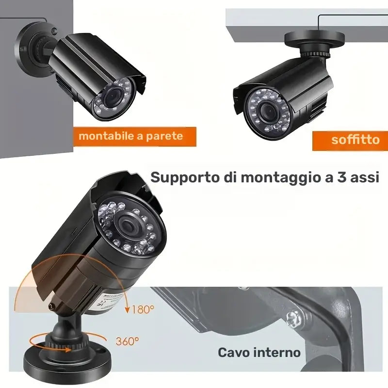 Telecamera Bullet Analogica