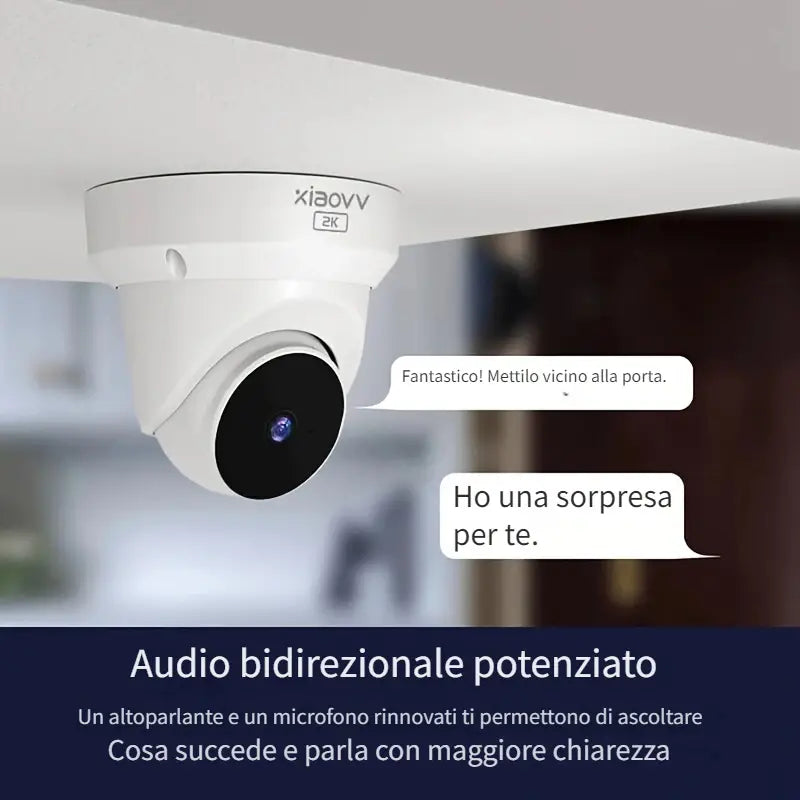 Telecamera Ip Dome XIAOV 4MP