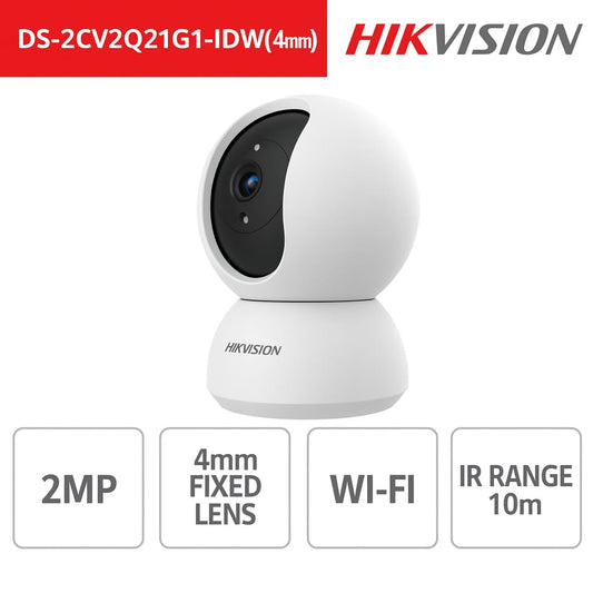 Telecamera 2MP PT Fixed Network Camera Ottica 4mm - IR 10m - Hikvision