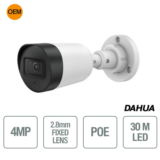 Telecamera DAHUA IPC-B4FG4 4MP IR Mini-Bullet PoE Network Serie OEM