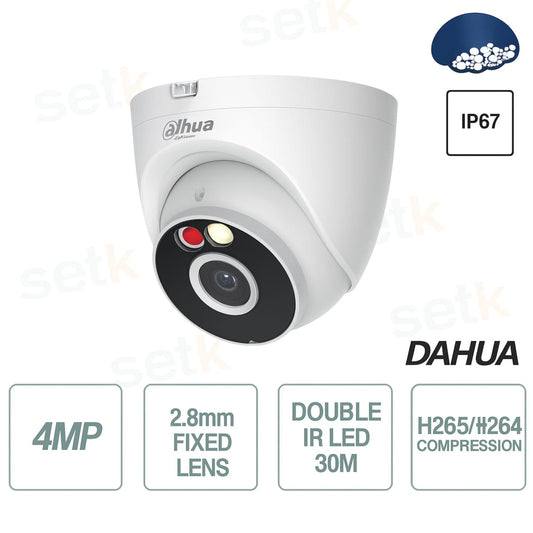Telecamera T4A-PV 4MP Wi-Fi con Rilevamento AI e Visione Notturna - Dahua