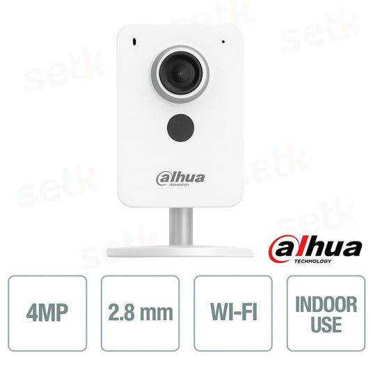 Telecamera Ip Dahua Sorveglianza Interno Wi-Fi 4MP Portatile ottica 2.8mm