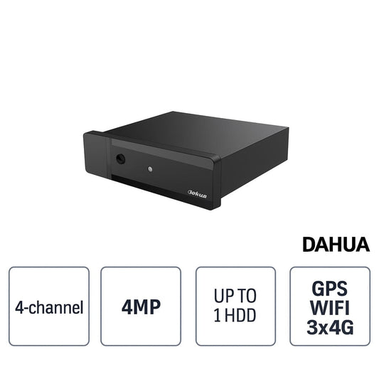 nvr mobile ip 4 canali poe 4mp gps 3g/4g wifi dahua