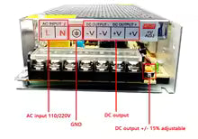 Alimentatore DC Switching SMPS - Vari Voltaggi  5 /12 /24/36