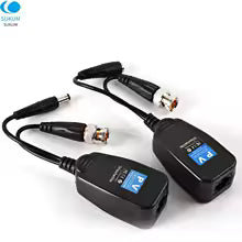 Video Balun Con Alimentatore Incluso 5 Paia