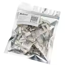 connettori plug/ rj45 in metallo confezione da 100
